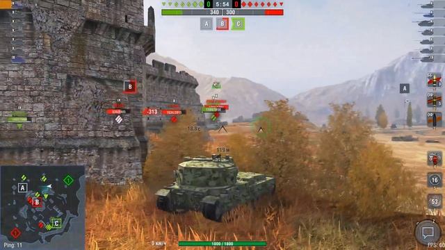 «Сбивание звёзд» World of Tanks Blitz смотреть онлайн