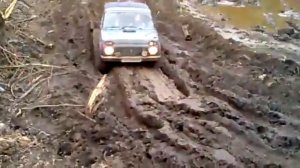 НИВА по бездорожью