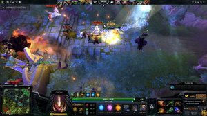 Dota 2 top-10 rampage. Когда Висп сделал рампагу.