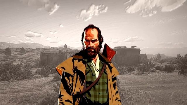 Red Dead Redemption на заставке GTA IV