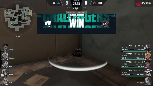 CLOUD9 VS 100 THIEVES | HIGHLIGHTS MAP 1 | VALORANT VCT NA Challengers Group Stage 1 2022 смотреть онлайн