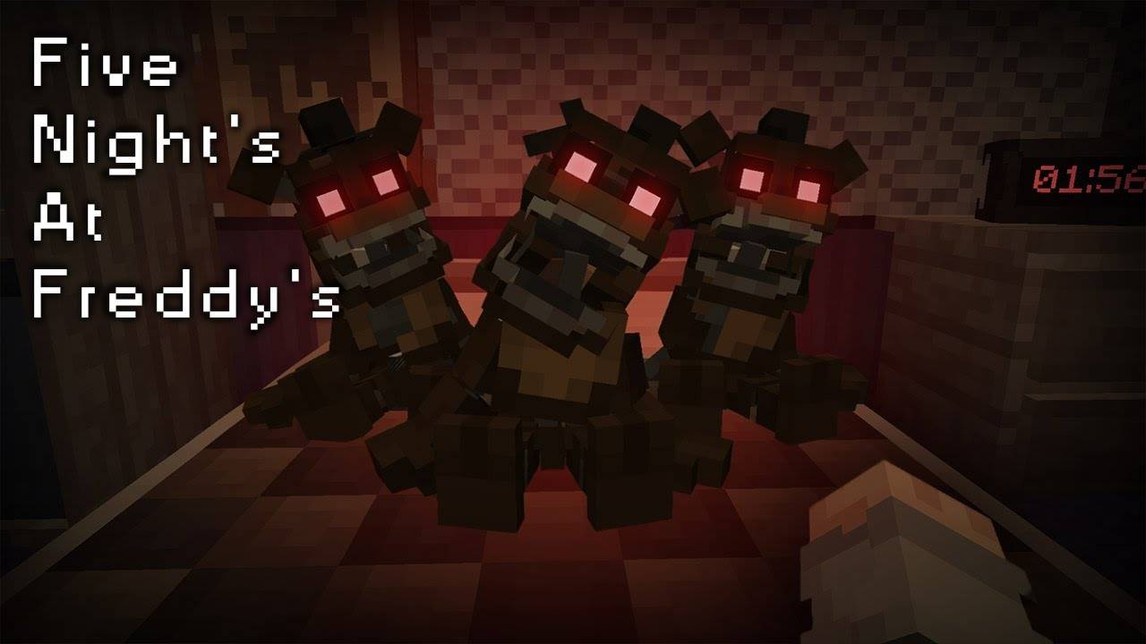 ФНАФ в МАЙНКРАФТЕ | Five Night At Freddy 4 by kavo прохождение | Хоррор карта майнкрафт смотреть онлайн