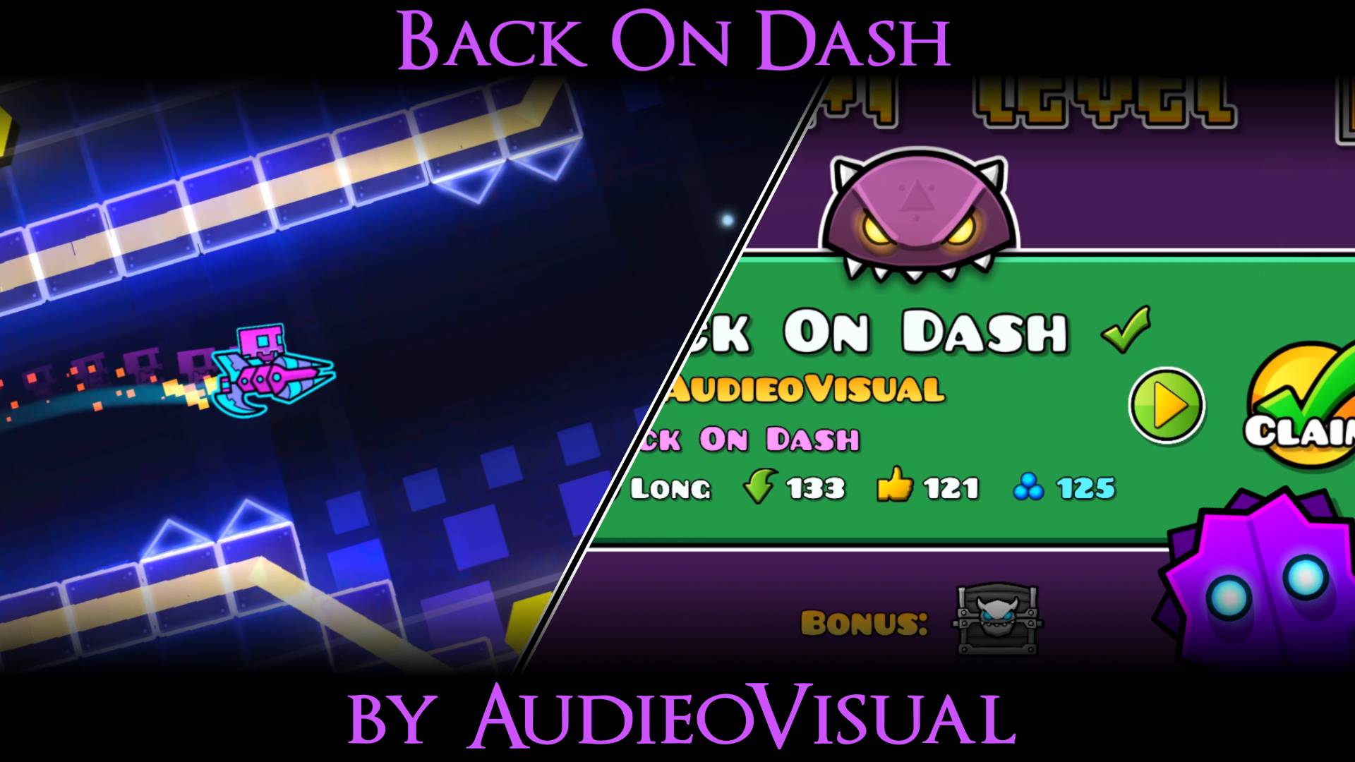 Первый Event Level в Geometry Dash и новый код в The Wraith | Back On Dash by AudieoVisual