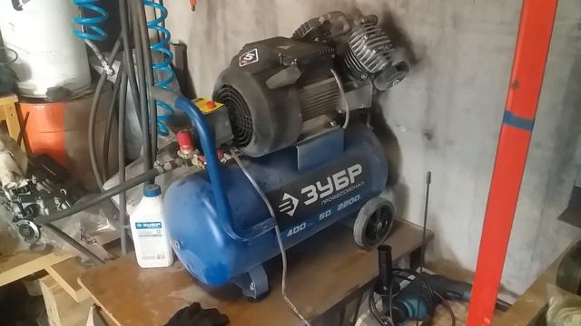 Обзор компрессора зубр 400 л/мин смотреть онлайн