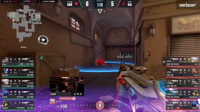 XERXIA VS KRU Map 3 VOD - VCT Champions 2022 | Valorant