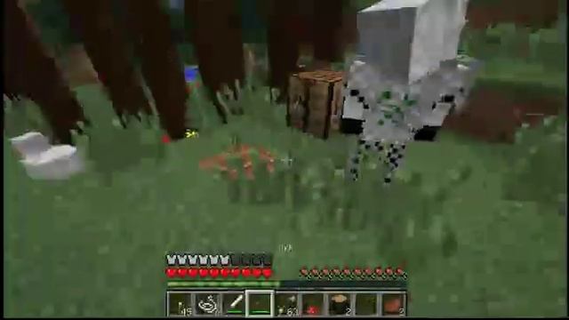 minecraft страшилка:проклятое место