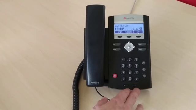 Klingelton Lautstärke ändern Polycom 335