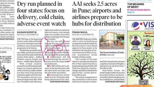 26th December 2020 | Gargi Classes News Analysis смотреть онлайн