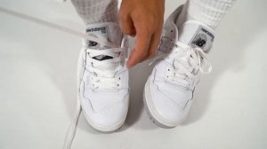 HOW TO LACE AND STYLE NEW BALANCE 550!