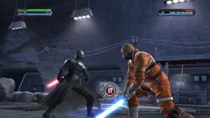 Star Wars The Force Unleashed Starkiller vs Luke Skywalker with Cutscenes
