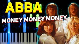 ABBA - MONEY MONEY MONEY ФОРТЕПИАНО ноты