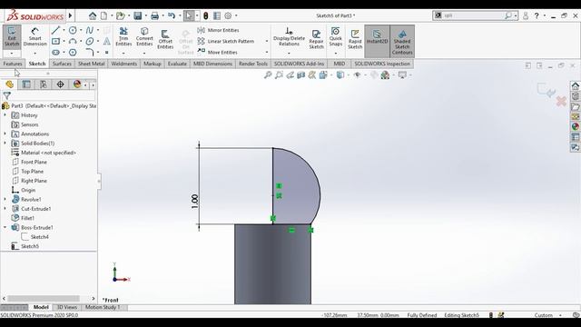 SOLIDWORKS Tutorial - Design Hair Brush In Solidworks - Parts - Assembly - Feature - 3D Modeling