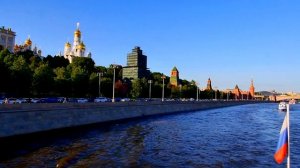 Москва: Высотка на Котельнической набережной, Москворецкая набережная, Прогулка по Москва-реке