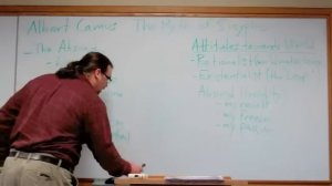 Грегори Б. Сэдлер - Альбер Камю. Миф о Сизифе (часть 1)