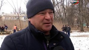 Февральский субботник в Иловайске
