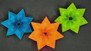 Бумажные цветы своими руками из бумаги - самые простые