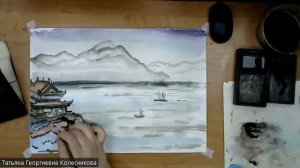 Китайская живопись 19.04.23 Московское долголетие