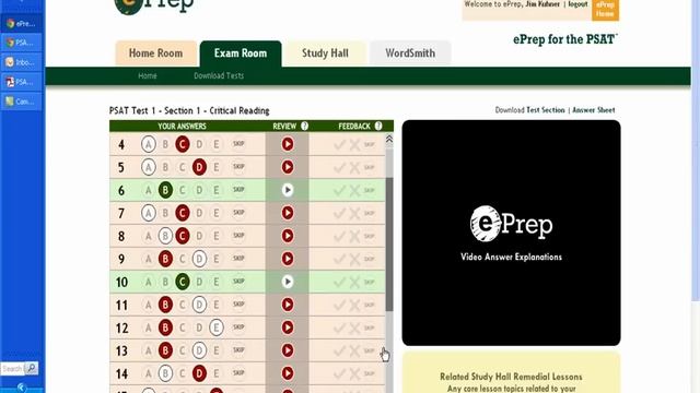 PSAT Practice Test | Answers | Vocabulary | Test Prep