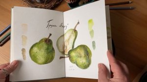 ОБЗОР ЛИСТАЛОЧКА АКВАРЕЛЬНОГО СКЕТЧБУКА МАЛЕВИЧЪ