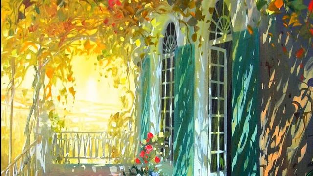 Музыка Прованса. Живопись Лоран Парселье смотреть онлайн