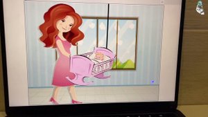 мама  с люлькой Lego Wedo & scratch