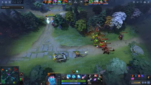 Dota 2 Storm Spirit 6012 MMR 23/3/11 (Kills/Deaths/Assists) Ranked Full Gameplay смотреть онлайн