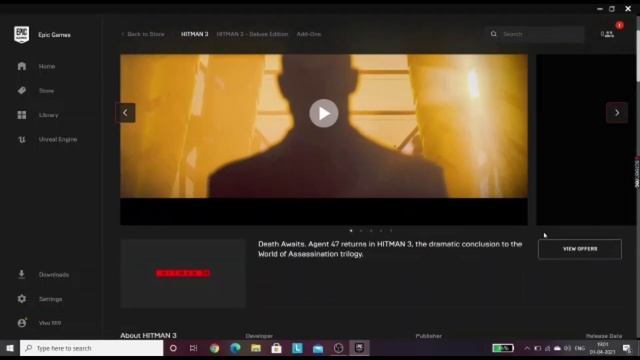 HITMAN 3 IS FREE ON EPIC STORE🔥🔥 ||CLAIM NOW 🤩 || BY HYPER GAMING смотреть онлайн