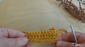 Как вязать столбик с двумя накидами?