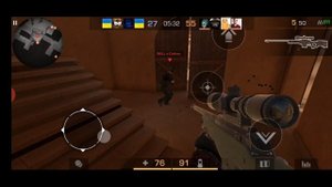 Играю с АВМ без прицела ! | Standoff 2
