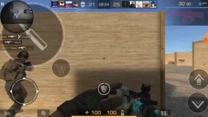 Игра в 2 пальца  STANDOFF 2