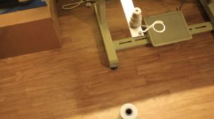 Работа моталки для перемотки пряжи на конус 2