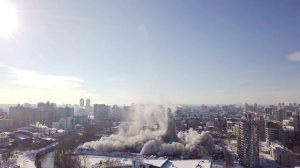 Снос телевизионной башни / TV Tower demolition