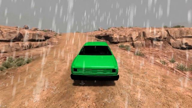THUNDERSTORM HEAVY RAIN | WIND SPEED | BEAMNG DRIVE смотреть онлайн