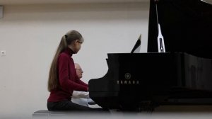 Мастер-класс профессора Сергея Осипенко с ученицей 8 класса МГДМШ им. С.Прокофьева Варварой Паршиной