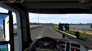 #eurotrucksimulator2   ВСЕХ С ПРАЗДНИКОМ День автомобилиста  возим инвент  продолжаем ехать в рейс