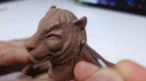 Tiger Sculpture Timelapse (Full process)