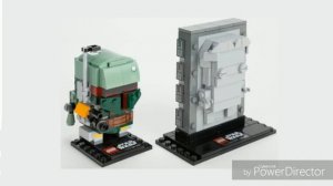 LEGO BrickHeadz Star Wars Boba Fett & Han Solo in Carbonite (41498) set pictures