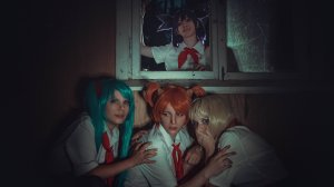 Бэкстейдж фотосета по игре Бесконечное лето