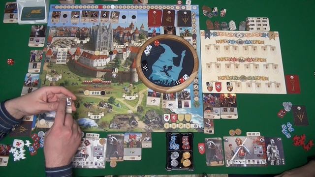 451 История рыцаря I Играем в настольную игру. Glory A Game of Knights board game. смотреть онлайн