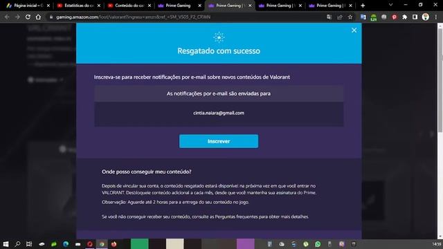 COMO RESGATAR ITEM EXCLUSIVO VALORANT NO PRIME GAMING JULHO ♡ ♥ смотреть онлайн