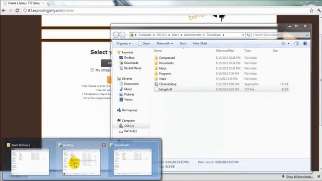 How to Make, create a Spray in TF2 смотреть онлайн