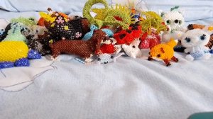 все мои амигуруми из бисера :)