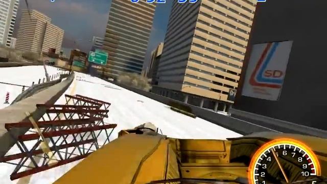 FlatOut 2. Winter Pursuit - Sparrowhawk - City Central 2 смотреть онлайн