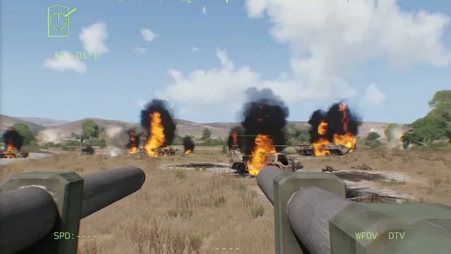 ウクライナの復讐だ！ 数百万のロシアの弾薬トラックがウクライナ軍によって爆破される - ARMA 3