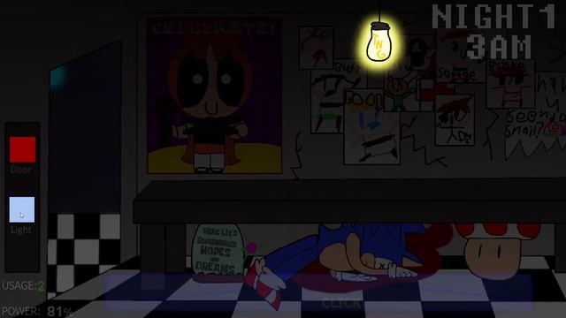 Five Nights at Powerpuff Girls Remastered night 1 смотреть онлайн