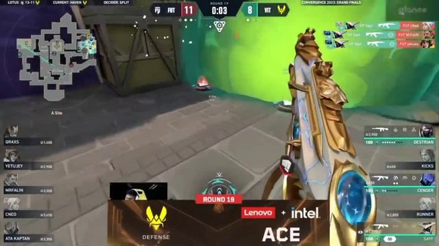 VIT Sayf CRAZY ACE Against FUT | Convergence Grand Finals | VIT vs FUt смотреть онлайн