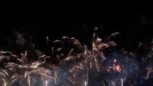 Colorful Firework and Light Show with Sounds. Screensaver (4K UltraHD 60p)