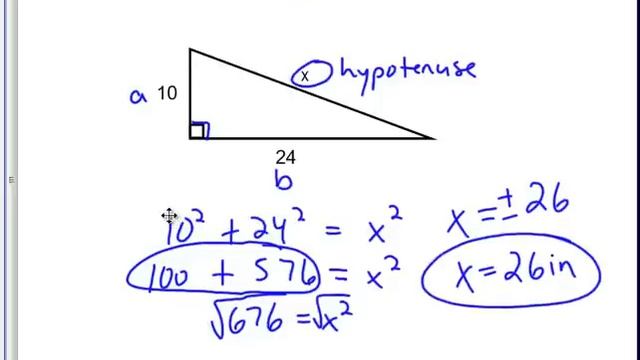 Pythagorean Theorem Review смотреть онлайн