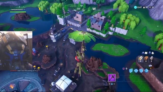 Playing Fortnite with Titanfall 2 Helmet ON смотреть онлайн