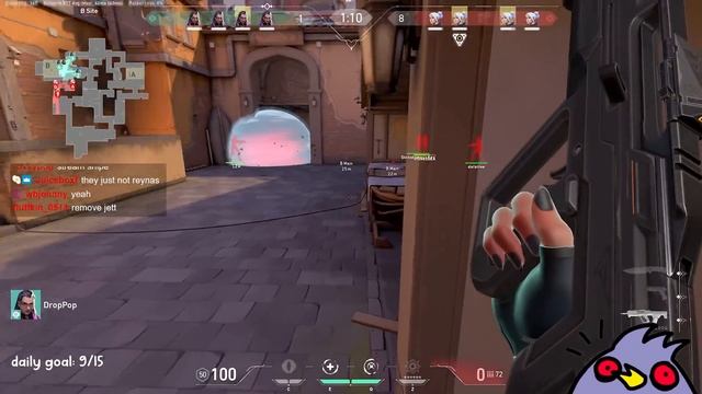 Valorant But Everyone's an INSTALOCK Duelist — Who's Better? смотреть онлайн